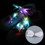 Светящиеся LED шнурки для обуви из нейлона, 1 пара , меняющие цвет - Светящиеся LED шнурки для обуви из нейлона, 1 пара , меняющие цвет