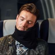 Подушка - шарф для путешествий с поддержкой шеи - Подушка - шарф для путешествий с поддержкой шеи