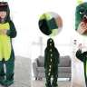 Кигуруми Динозавр Зеленый, для детей - Кигуруми Динозавр Зеленый, для детей