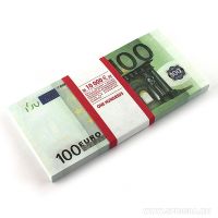 Блокнот "Пачка 100 евро"