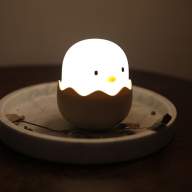 Мягкий силиконовый ночник &quot;Цыплёнок в яйце&quot; - Мягкий силиконовый ночник "Цыплёнок в яйце"